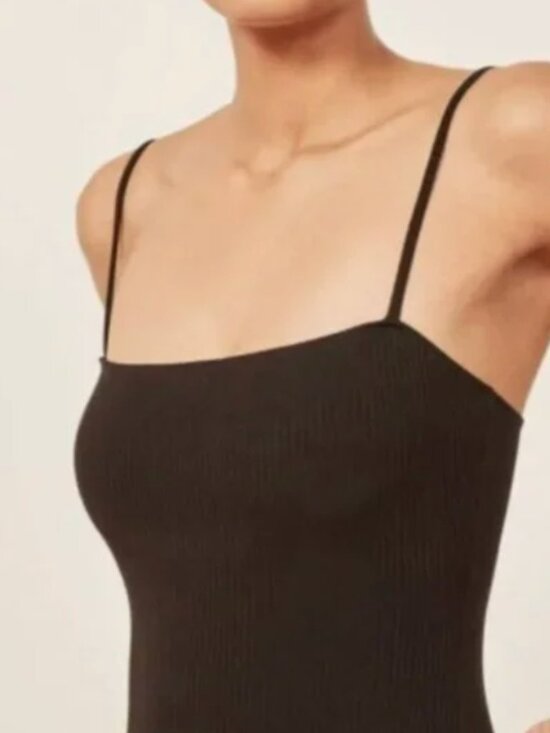 Reformation Ribbed Bodysuit - Picture 2 of 3